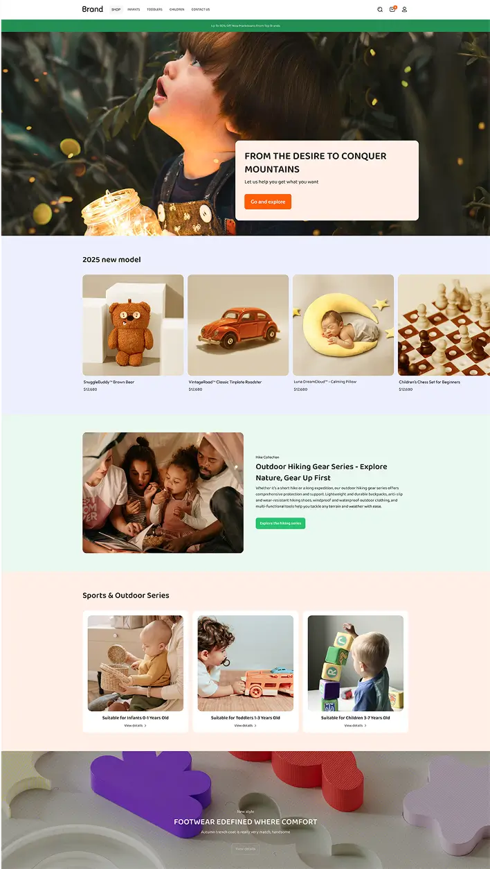 kids and babies template